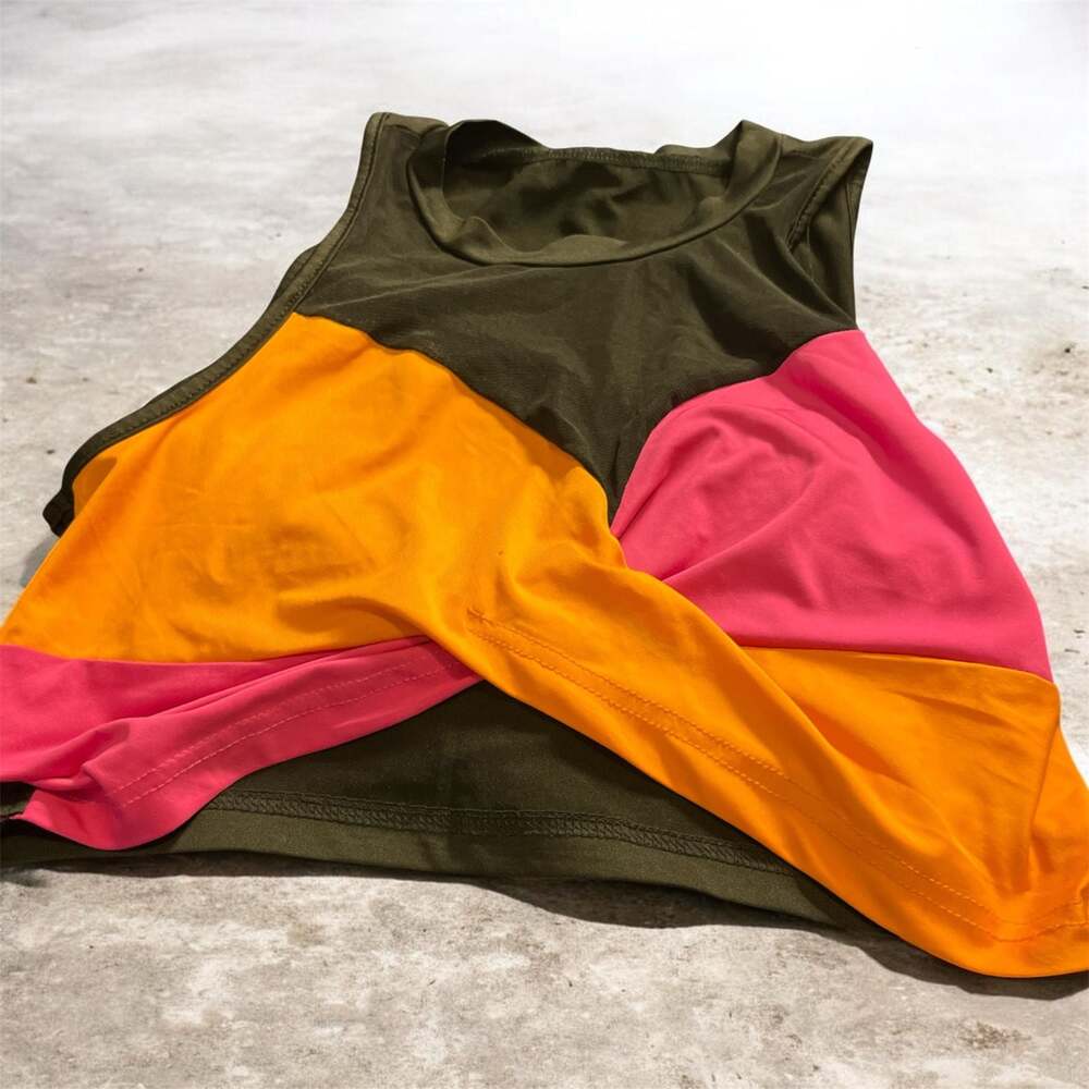 OFF-WHITE Ly Color Block Legging in Mayfly